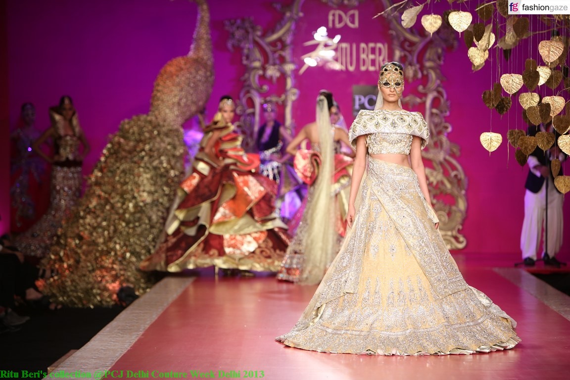 Ritu Beri inspired by Punjabi roots for 'over the top' couture collection