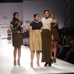 Designer Rina Dhaka with models @ AIFW AW 16 