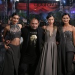 Designer gauravgupta with models